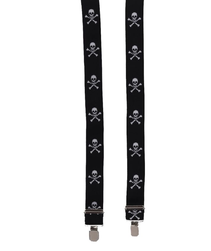 Bretels met skulls