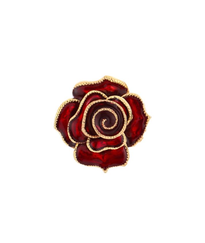 Rode rozen knoop