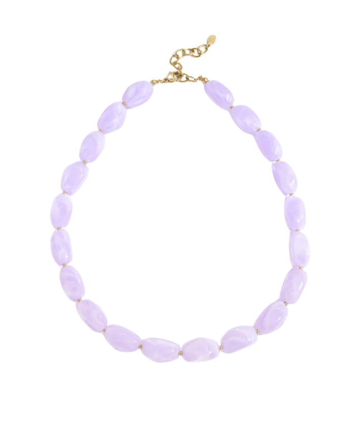 Lizza kralenketting in lila