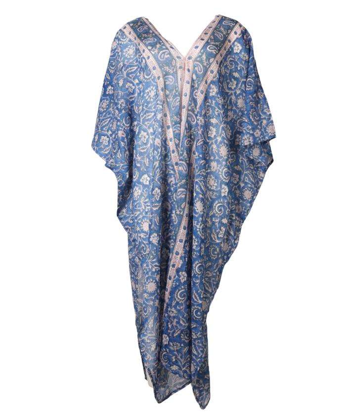 Kaftan met bloemenprint