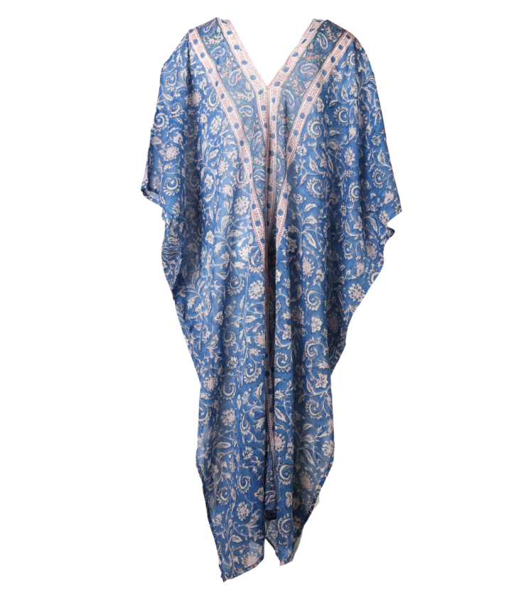 Kaftan met bloemenprint