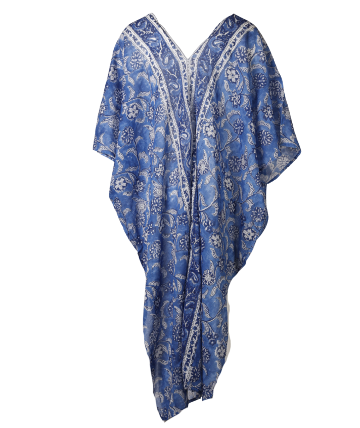 Kaftan met bloemenprint