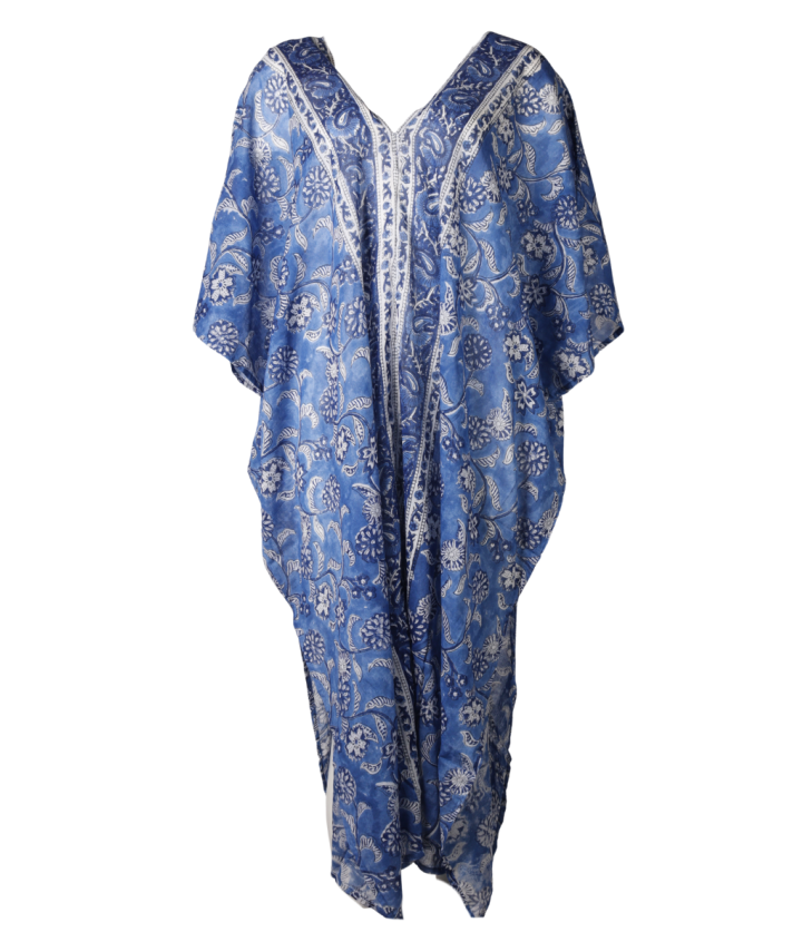 Kaftan met bloemenprint