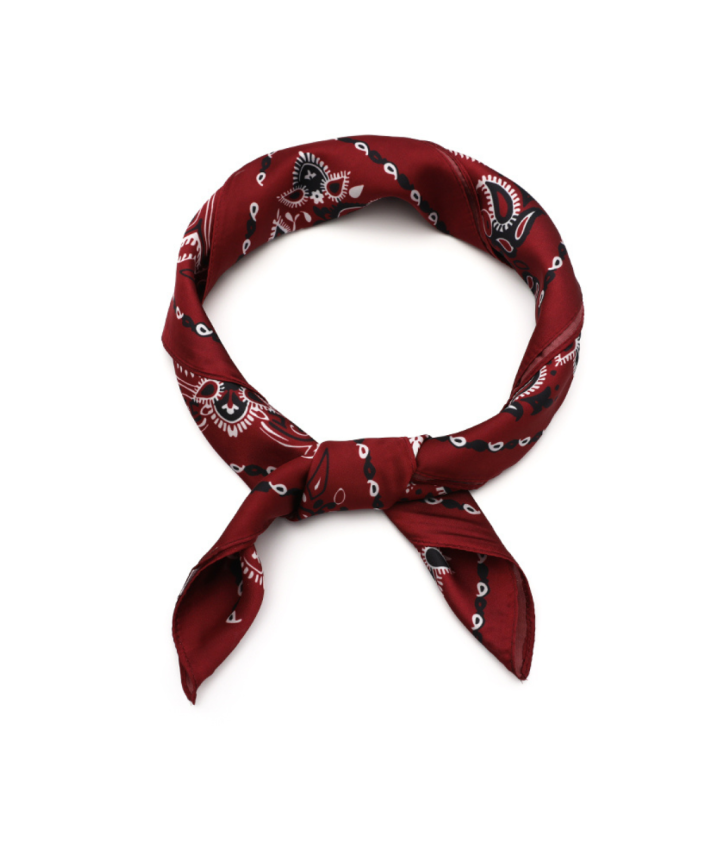 Satijn bandana sjaaltje