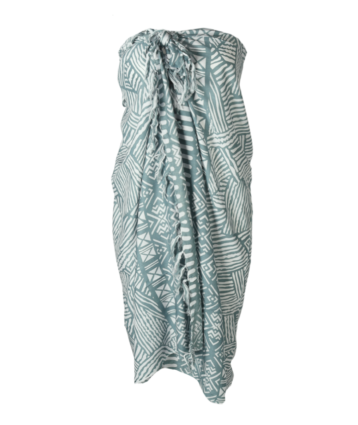 Sarong met bohemian print