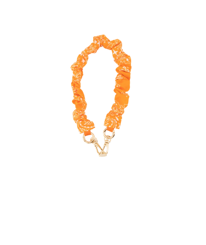 Bandana telefoonkoord in oranje