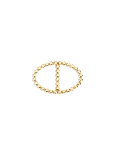Sjaalring in de kleur goud