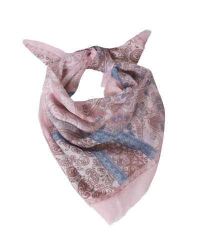 Vierkant modal sjaaltje met paisleyprint