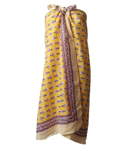 Pauline sarong met bloemenprint
