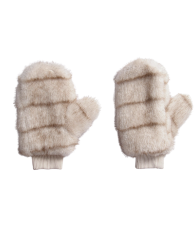 Gemêleerde kunstbont handschoenen