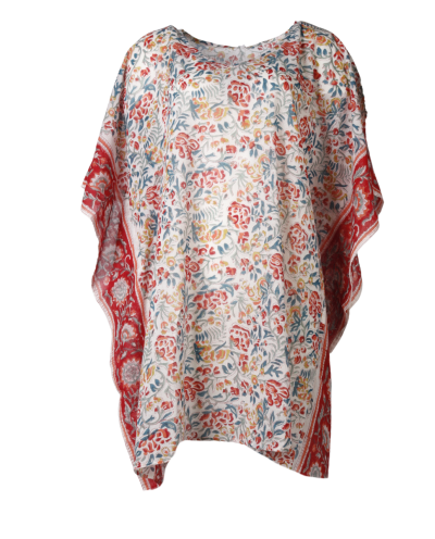 Luchtige bloemen kaftan