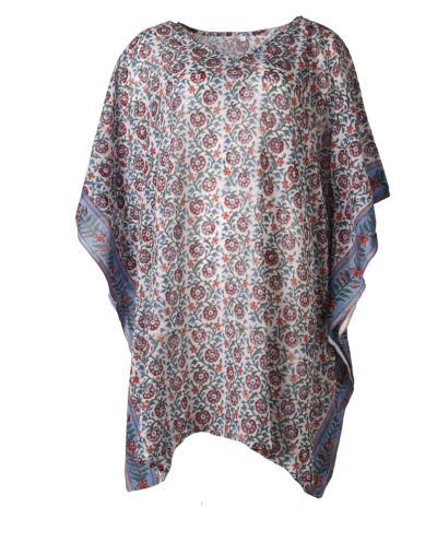 Luchtige bloemen kaftan