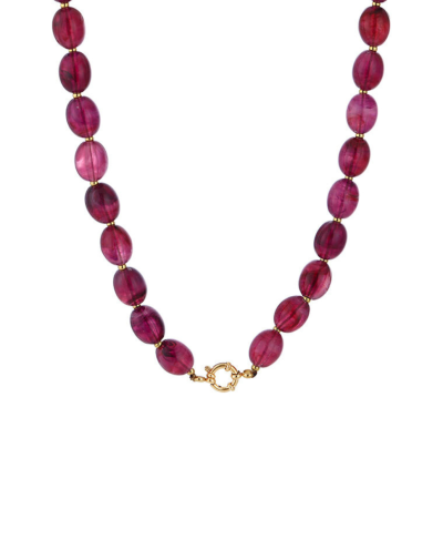 Kralenketting met gouden details