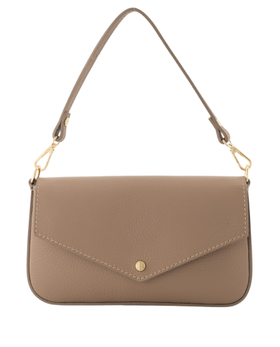 Kylie lederen clutch
