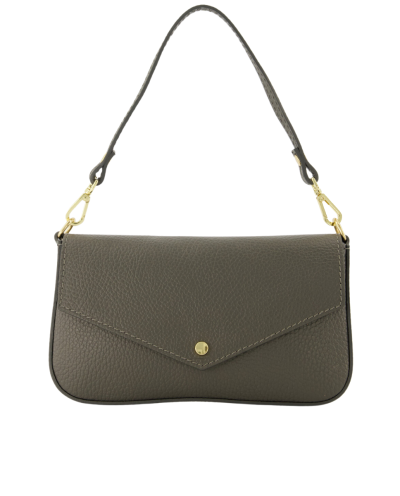 Kylie lederen clutch