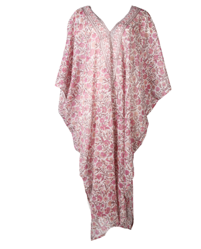 Kaftan met bloemenprint