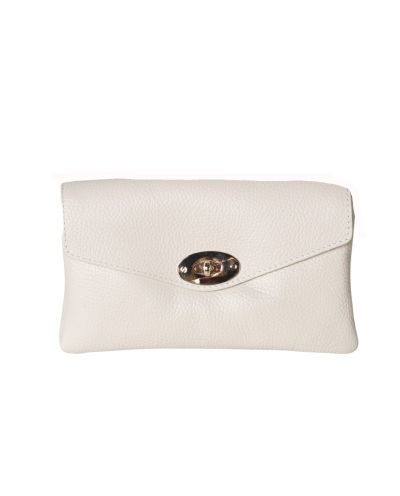 Winnie lederen clutch 
