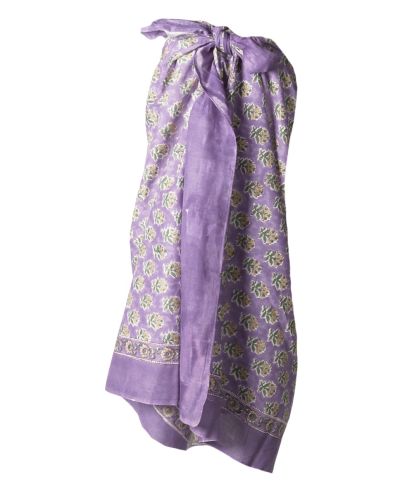 Nina sarong in de kleur lila 