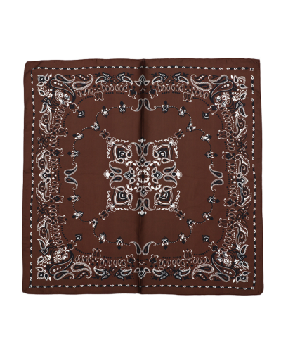 Vierkant satijn bandana sjaaltje