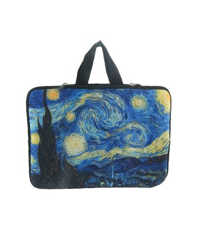 Laptop tas met Vincent van Gogh print
