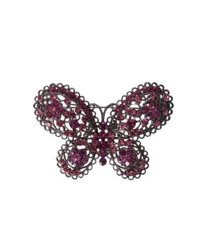 Sierlijke vlinder broche