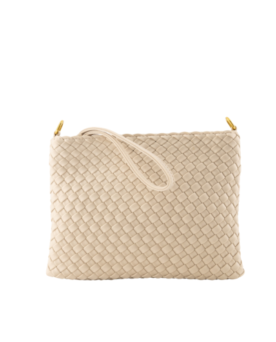 Zila gevlochten clutch