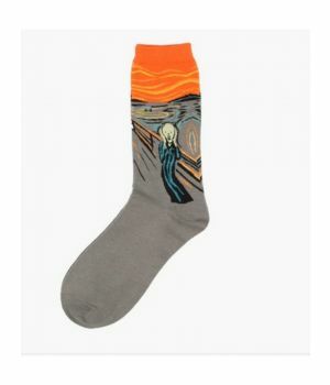 Sokken met "De Schreeuw" door Munch 