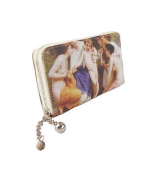 BoFF zip around portemonnee met klassieke kunst print