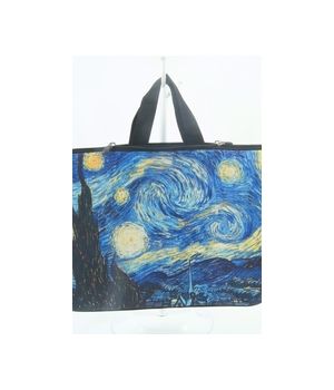 Laptop tas met Vincent van Gogh print